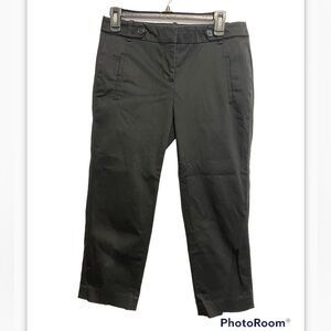 Ann Taylor Loft Black Slack Capris Size 2